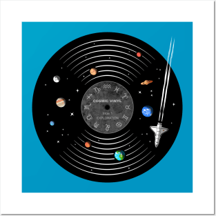 Cosmic Vinyl Side 1 Exploration Posters and Art